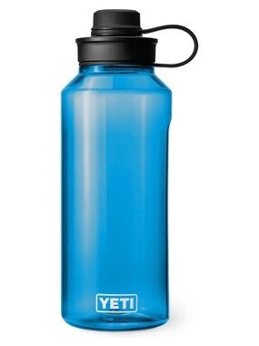 Yeti Blue Water Bottle with Black Cap